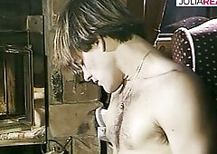 Hottie groans as twat gets licked, finger banged and lastly drilled to a throat spunk fountain