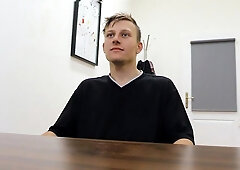 Casting session with a selfless gay anal slut in HD