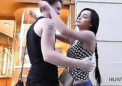 Hunt4k. hunter buys expensive ring for hot dark haired erica