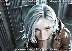 Grace Ashcroft Resident Merciless Requiem public sex facefuck wall