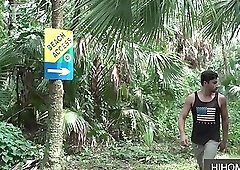 A quick blowjob at the tourist trail is all you need. Plus a random stranger tagging along!