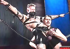 Troy Daniels Edged Hard WoodxBound Teases His Big Cock