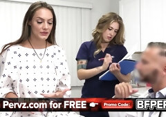 You Can Inspect Her Wet Pussy As Hard As You Want, Doctor - Your Busty Nurse Will Help You - Electra Rayne, Calvin Hardy And Jc Wilds