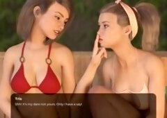 Pc gameplay, adult visual novel, money