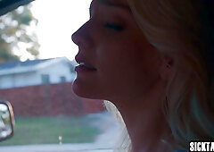 Dana Vespoli fucks lesbian in the car