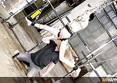 Dom Kane explores a new twink boy Jacob Moon with his toys