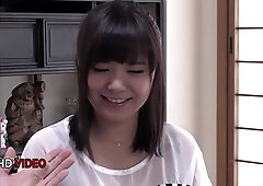 Seductive Japanese Beauty Teases Before Wild Ride