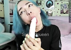 I'm your concupiscent femboy who whants to eat a indeed hard and wet schlong, i'm so worthy at blowjobs and i'm showing u how i would h