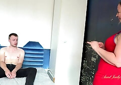 Sultry Aunt Judy Finds Panties In Tenant’s Room For Steamy BBW Action Time