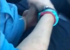 Fapping and jizzing in the truck with a acquaintance