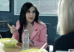 PureTaboo: Teen assistant fucking with arrogant boss, Joanna Angel, Aliya Brynn