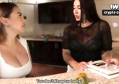 Dom lesbo Silvana Lee wishes to educate her student how to eat twat - Movie scene three