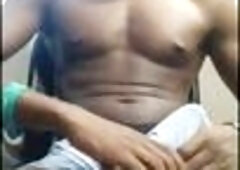 Edging, hung teen, public gym