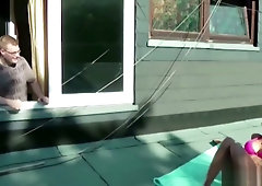 Geiler Amateur Teen Lea Wird Vom Nachbarn Outdoor Gefickt