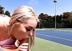 Real Teens - Haley Spades Fucked Hard After A Game Of