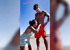 I Suck His OVERWEIGHT Dick In Public? Im So Sexually excited?