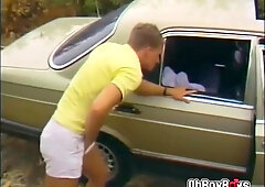 Scott Gives Kyle A Blowjob In The Car And Fucks Anal