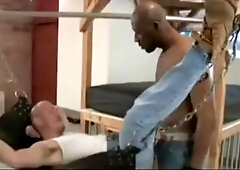 monster cock on a sling