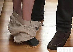 Tiny twink barebacked on ultrasound at doctors infirmary