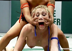 Sin Makes The Dragon Orgasm On The Matstill Gets Her Ass Kick Fuckednon-Scritped Wrestling - Publicdisgrace