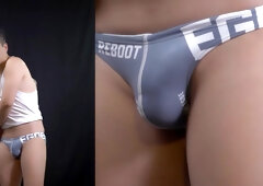 (undergarments attempt-on) EGDE SHINING HUMID SWIMSUIT