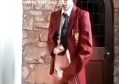 Exotic male in horny gay porn clip