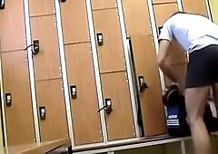 butts in locker room