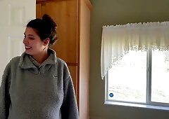 Pregnant Cuban landlord seals the rental deal with double penetration and creampie
