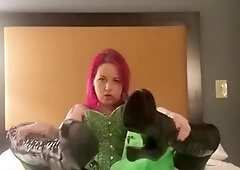 Geeky Femdom - The Kinky Geek - Poison Ivy Dominates Robin