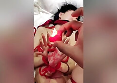 Bondage Fuck With Candle Wax