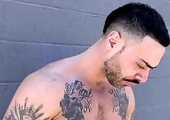 Str8Chaser - Handjob together with Carlos Lindo & Paul Wagner