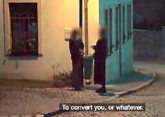 DEVIANTE - Prostitute with Large Boobs Picked up off Street and Banged Hard in Mobile Confession Van