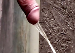 Jism Join Me At This Outdoor Gloryhole So We Can Make A Dirt Together Peeing & Spunking Outdoors