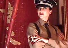 Nazi pussy gets fucked by in the ass