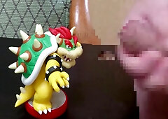 Bowser Figure Bukkake