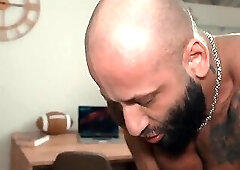 Enjoying my friend's hot body