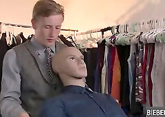 dream coming true with mannequin boyfriend