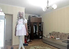 A beautiful bitch in a new dress