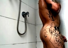 Piercing, hairy dads, masturbation