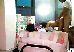 Window Sex Doggy position Neighbors Apartment Hardcore Sex Large Rod kamasutra