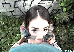 Public Agent Kitty is so marvelous and is too a banging nice cock sucker