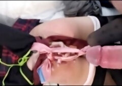 She blowjob big dick, brutal fag bash, brutal rough sex