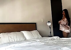 Large Ass Latin babe mother I'd like to fuck Pornstar, Ely Marquez, Invites Random Stranger To Screw in Her Hotel