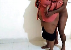 College cutie enjoying a morning workout while getting worked over