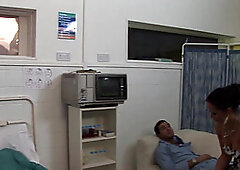 Amy Anderssen And Kaia Kane Take Care Of A Patient With A Good Suck And Fuck