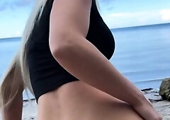 ScarlettKissesXO Beach Sex Tape