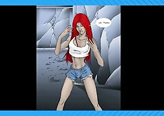 Liz Vicious unveils a gothic comic fantasy starring a fiery redheaded succubus