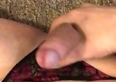 Playing in my fishnets