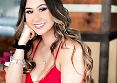 Hawt waitress, Homemade sex clip in hotel room