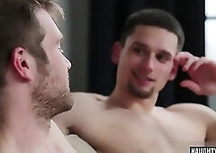 Hot gay oral sex with cumshot